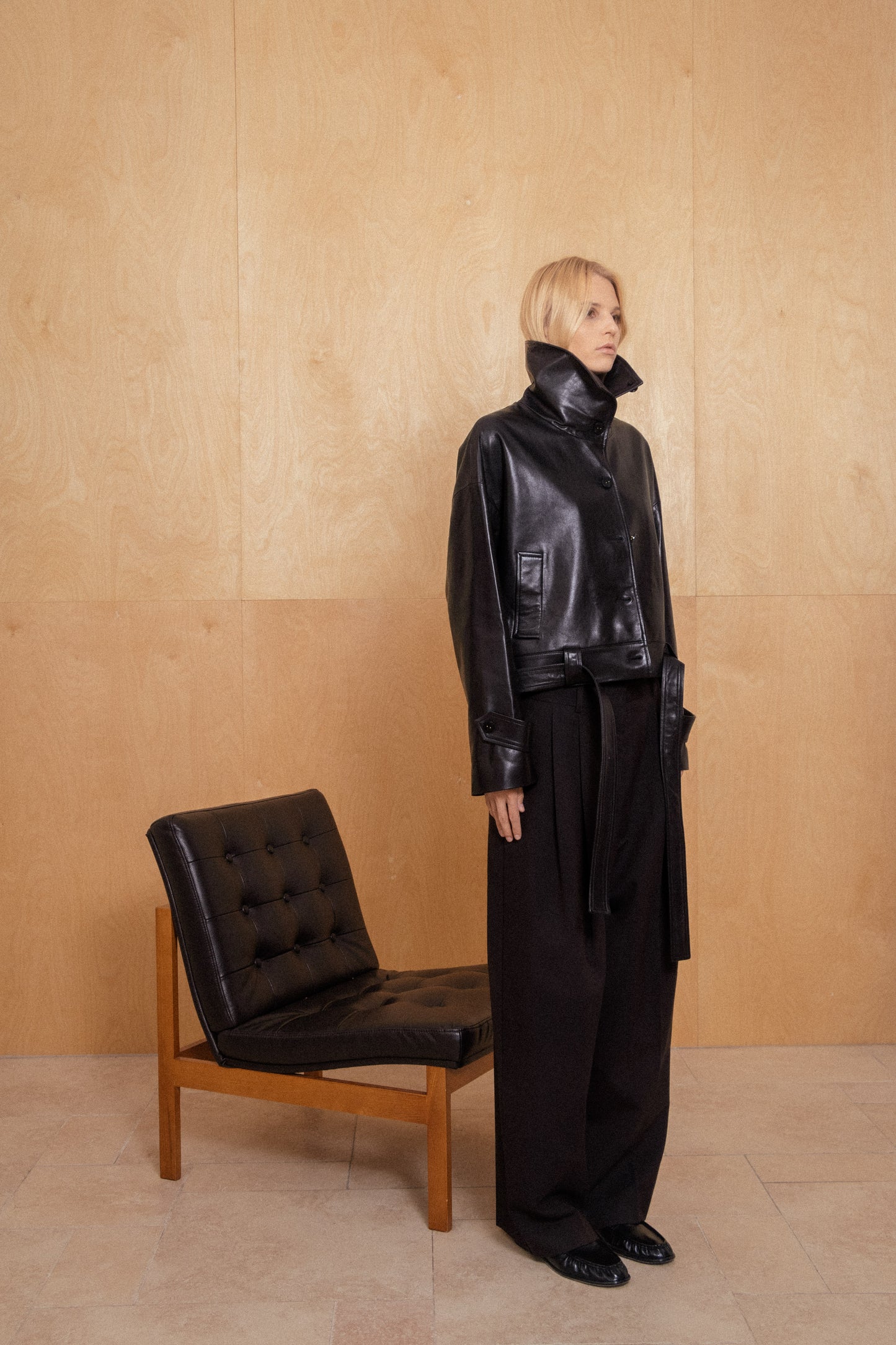 Eleanora Jacket in Leather