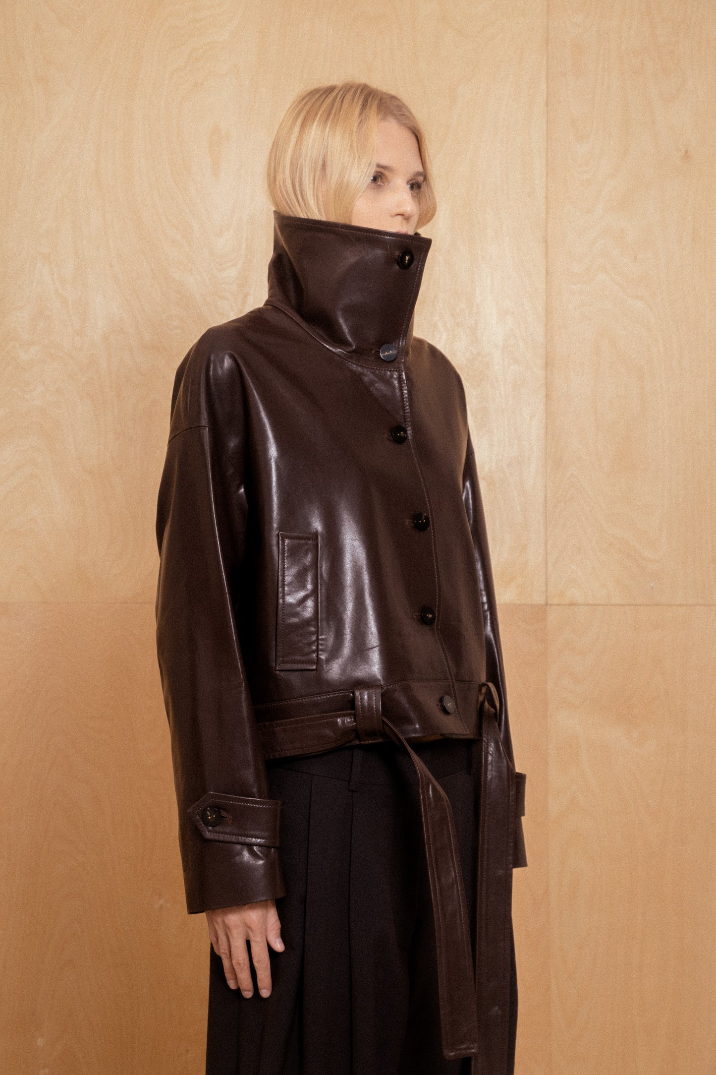 Eleanora Jacket in Leather