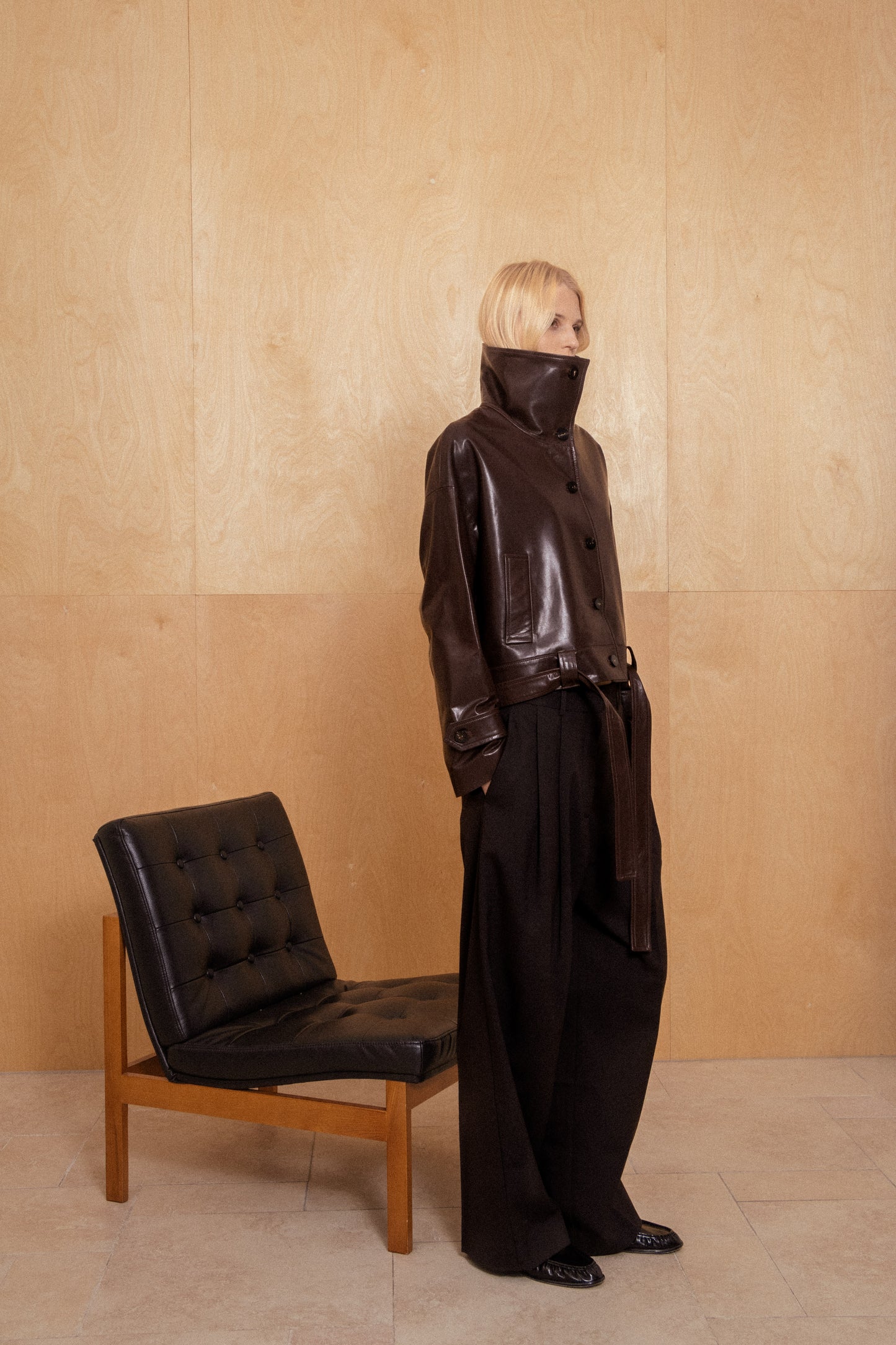 Eleanora Jacket in Leather