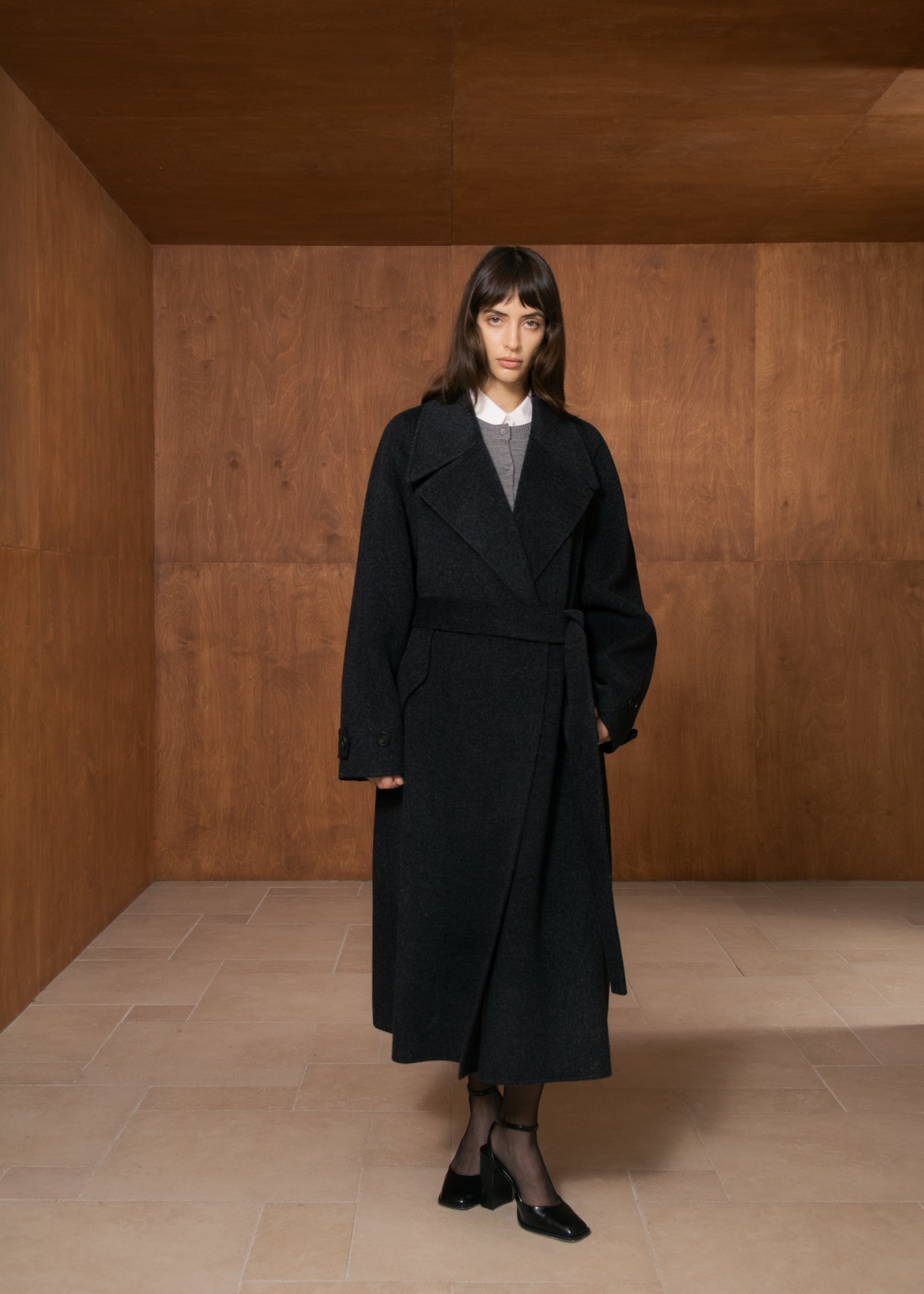 Isolde Coat in Wool