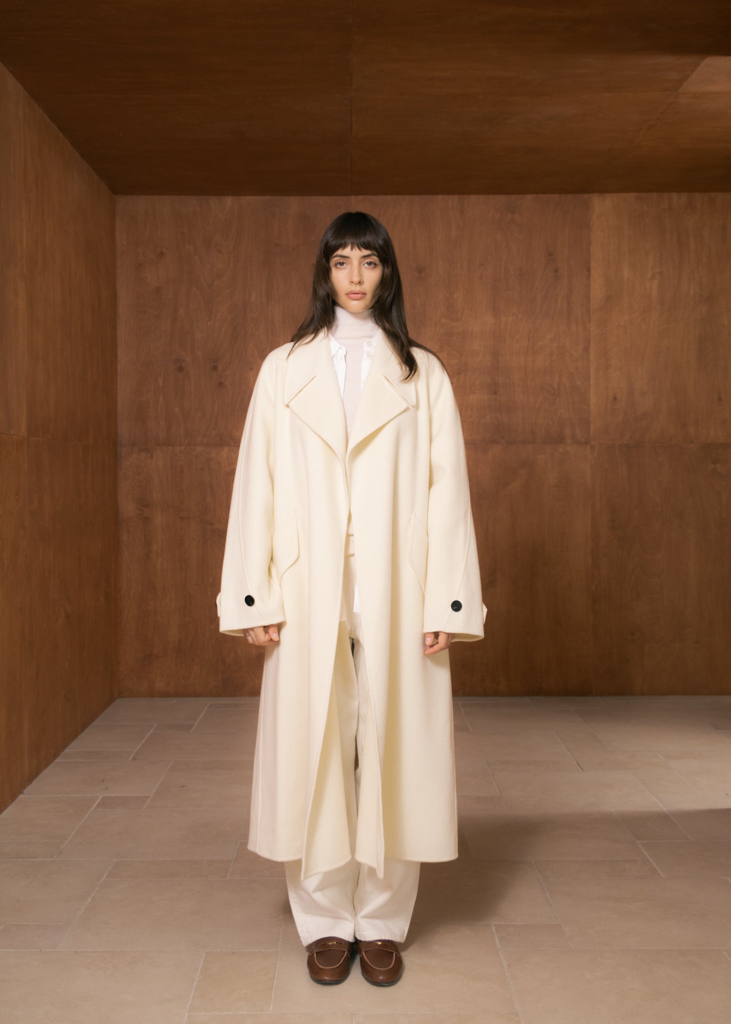 Isolde Coat in Wool