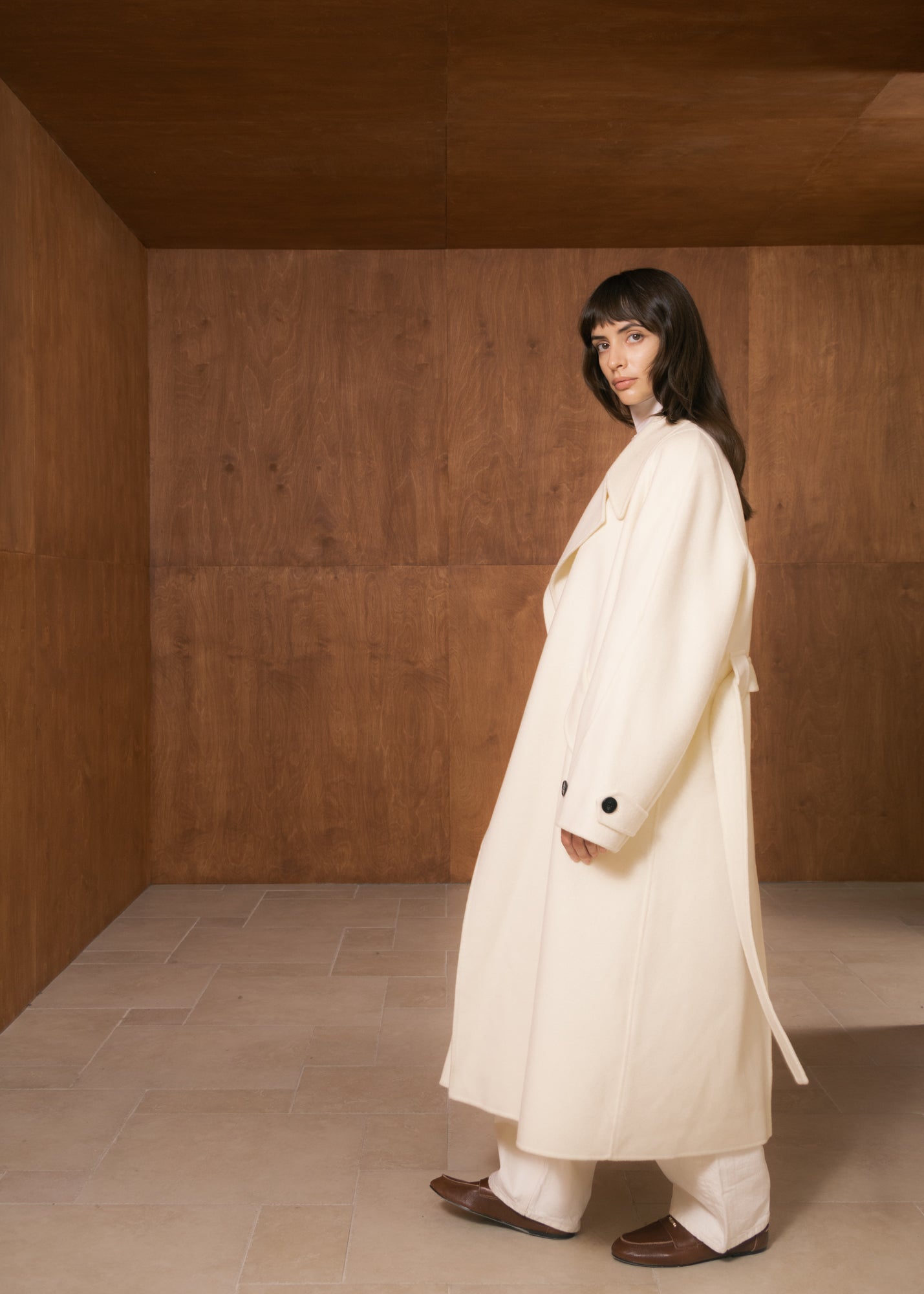 Isolde Coat in Wool