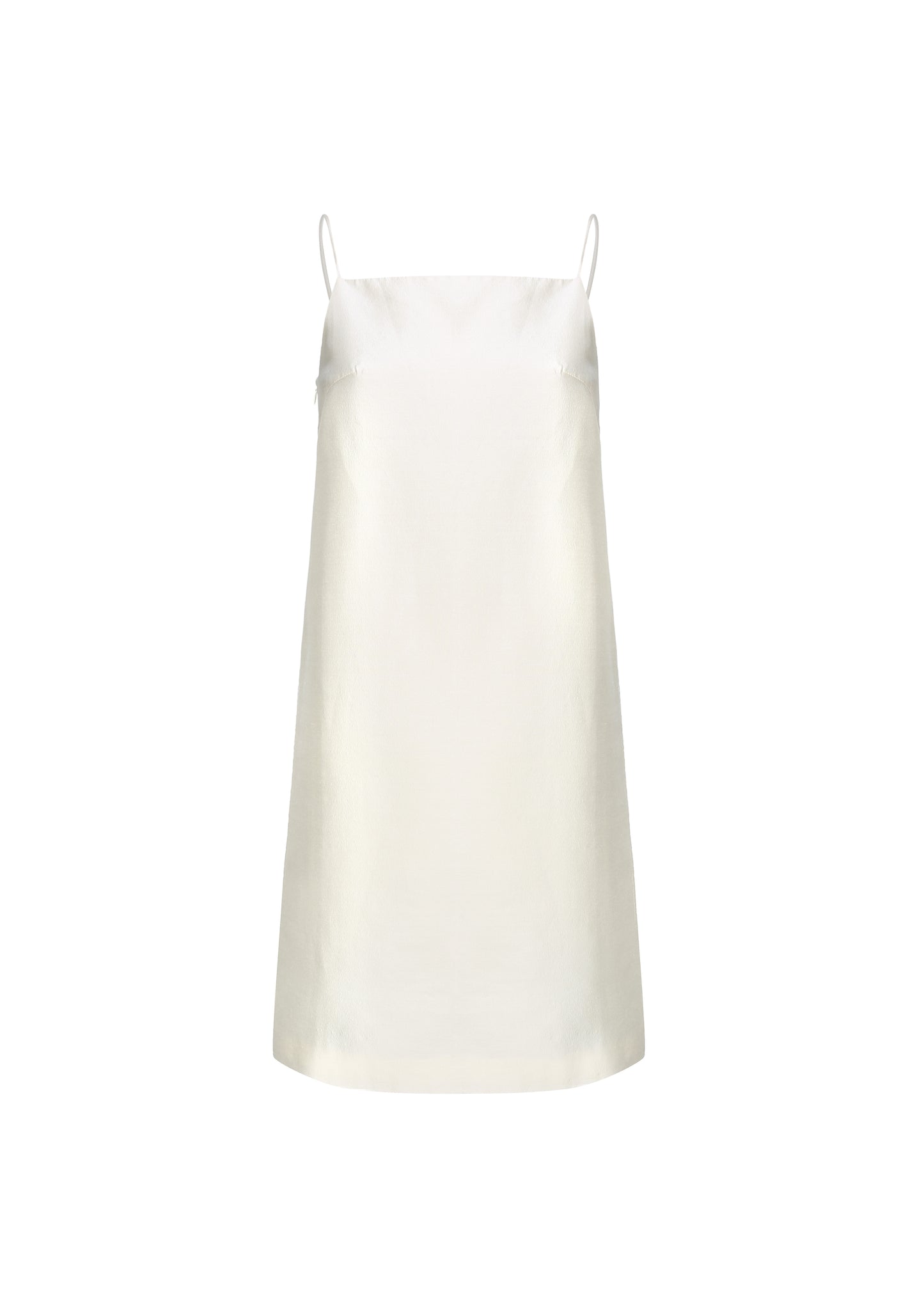 Quiet Fall Silk Dress