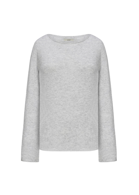 Round Neck Wool Top