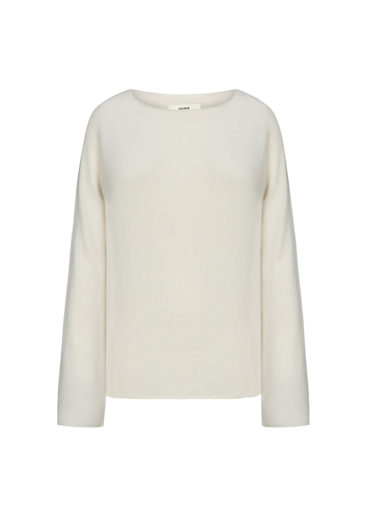 Round Neck Wool Top