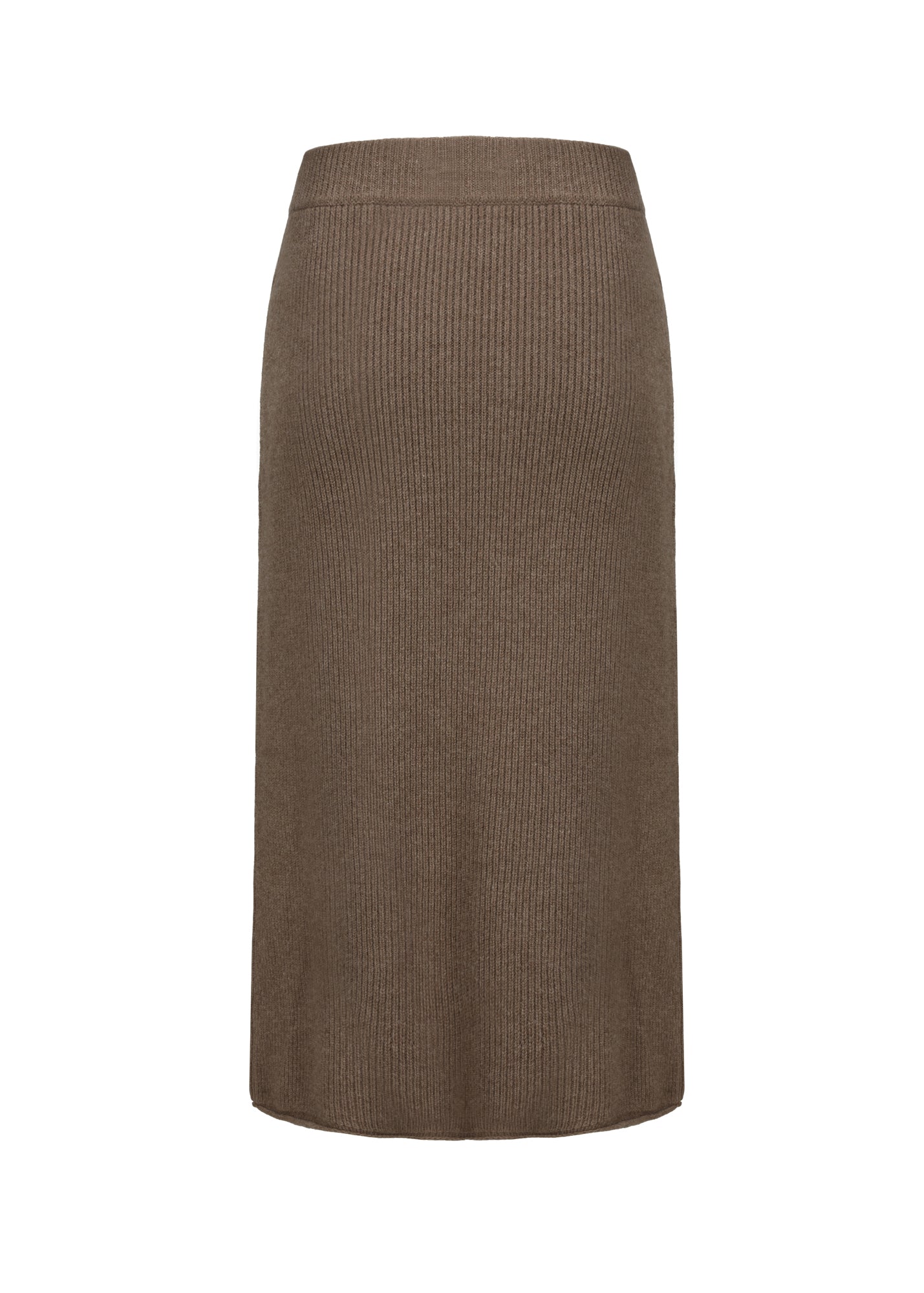 Cashmere Ribbed Skirt