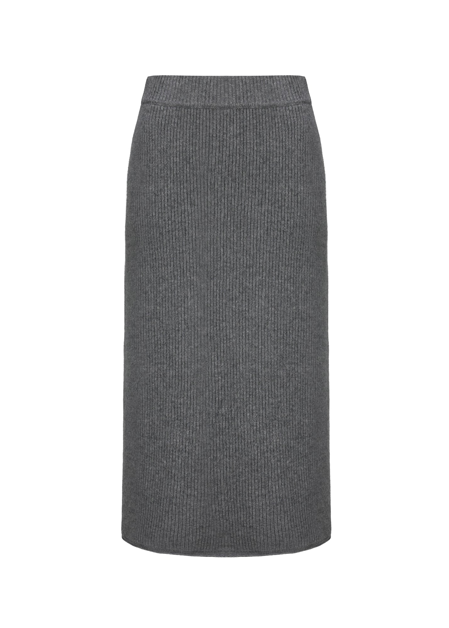 Cashmere Ribbed Skirt