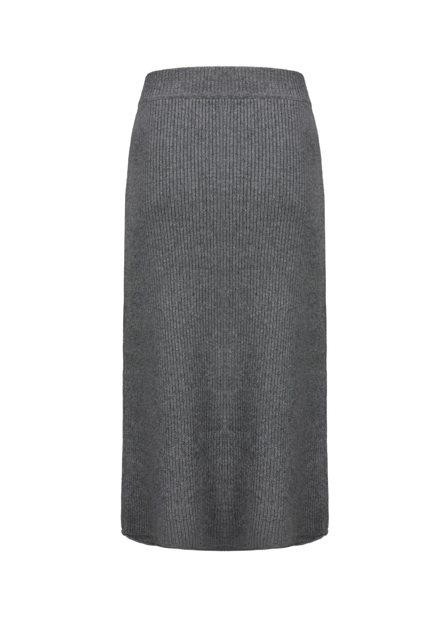 Cashmere Ribbed Skirt