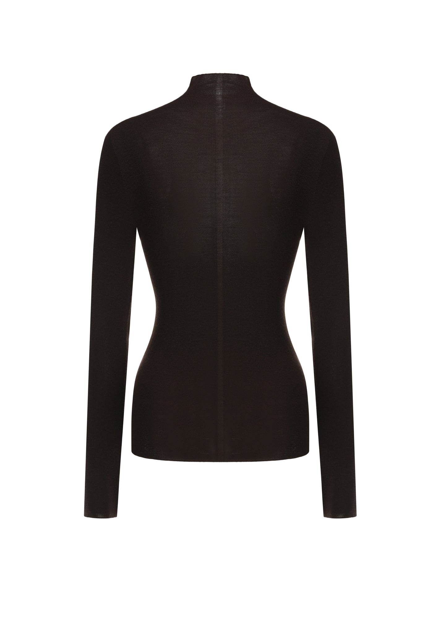 Turtleneck Wool Top