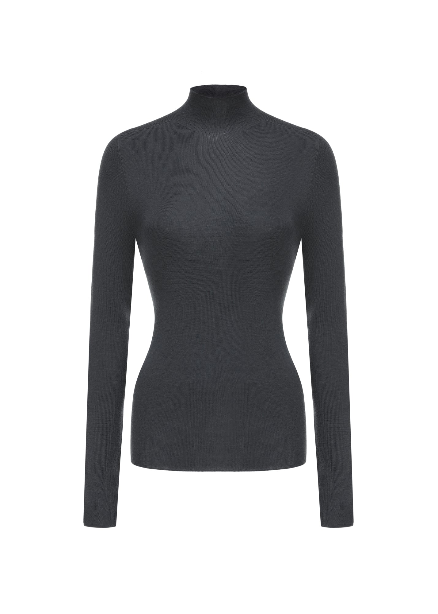 Turtleneck Wool Top