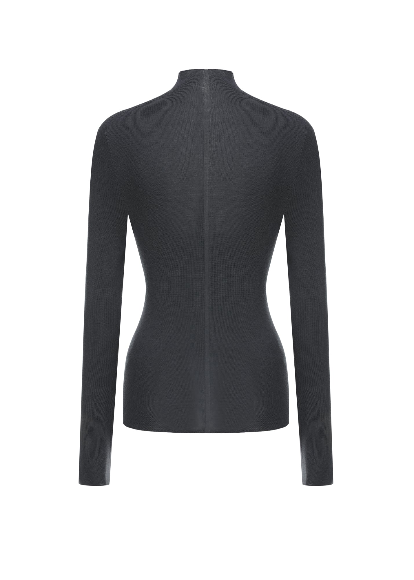 Turtleneck Wool Top