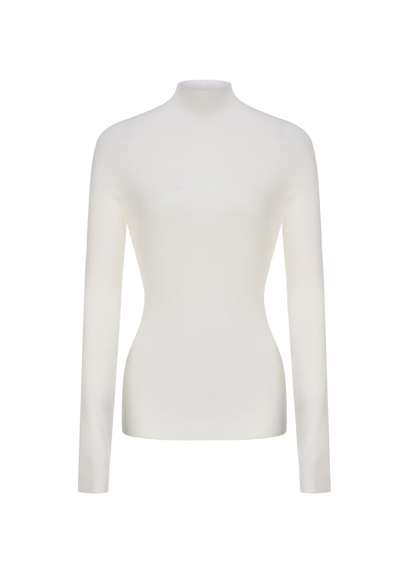 Turtleneck Wool Top