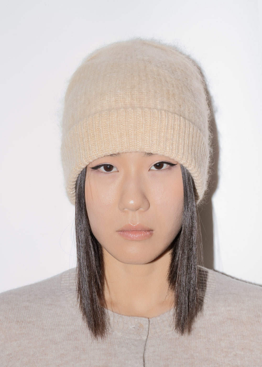 Brushed Cashmere Beanie