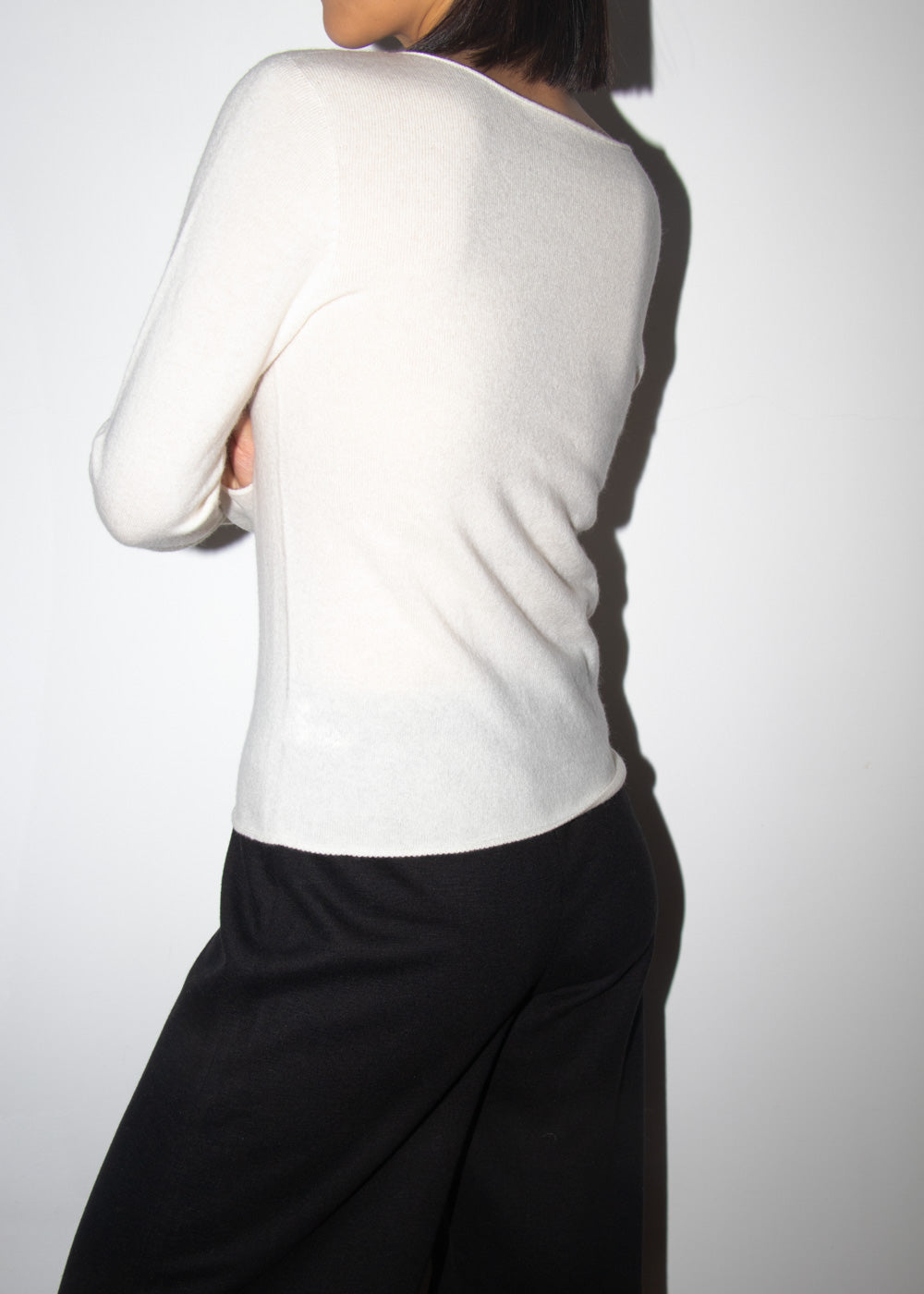 Round Neck Wool Top