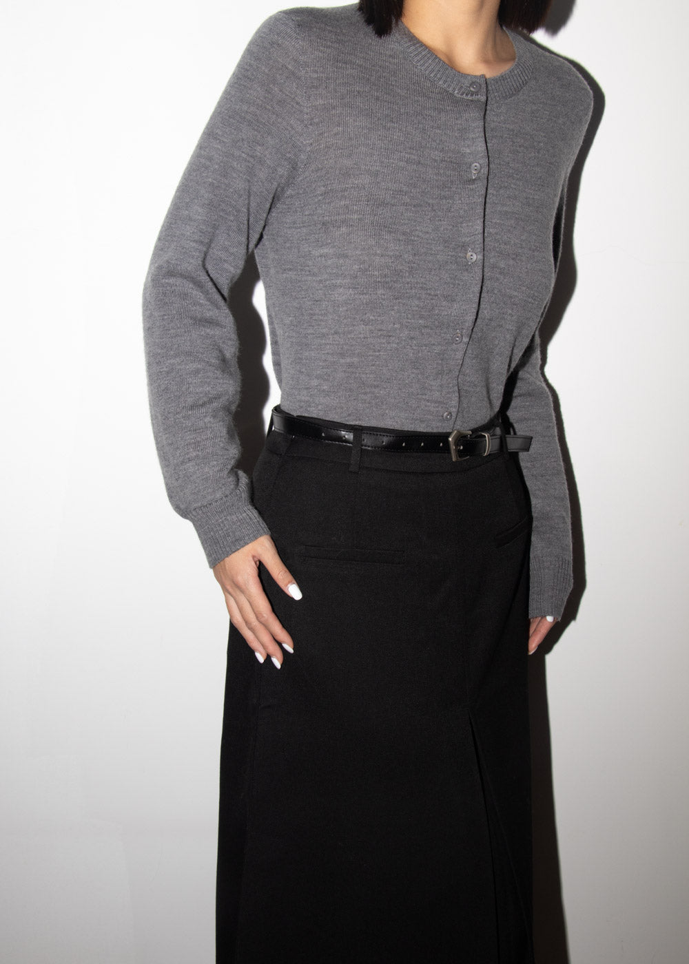 Knit Wool Cardigan