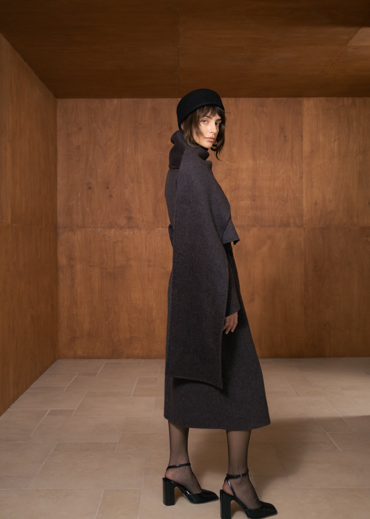 Beryn Coat in Wool