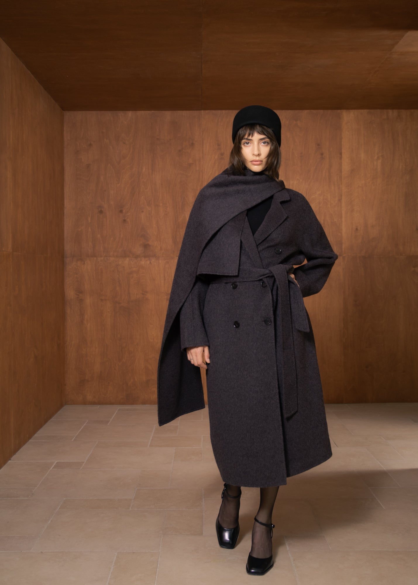 Beryn Coat in Wool