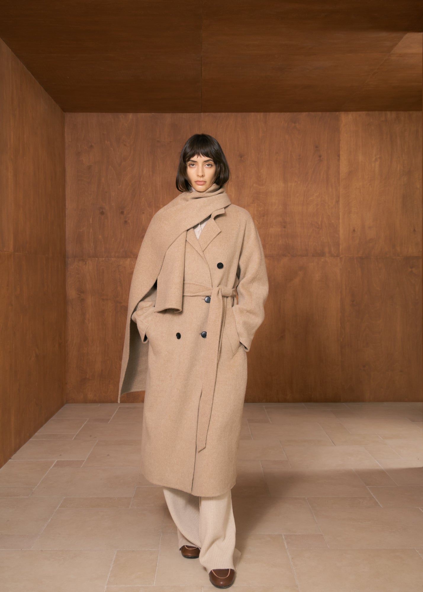 Beryn Coat in Wool