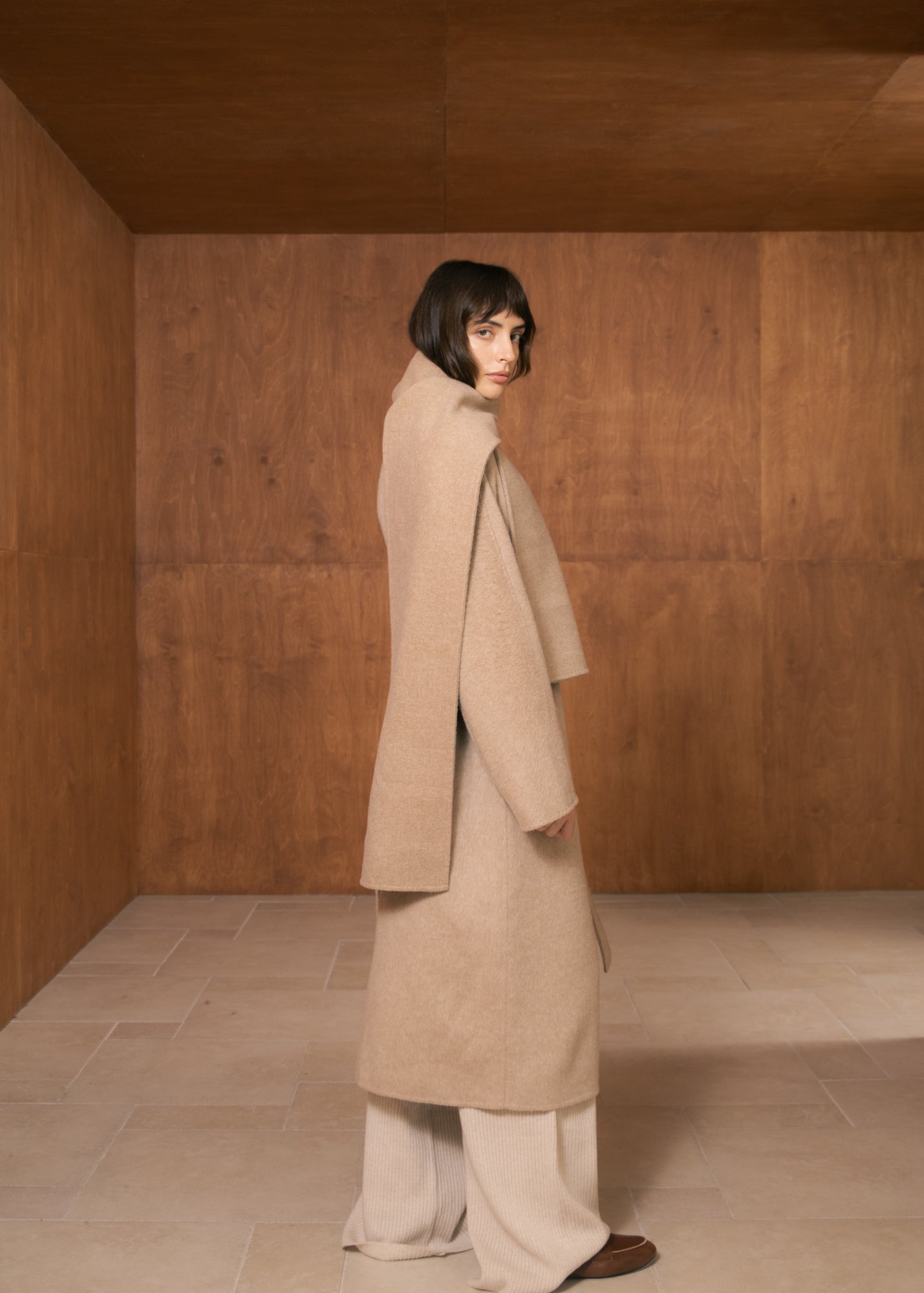 Beryn Coat in Wool