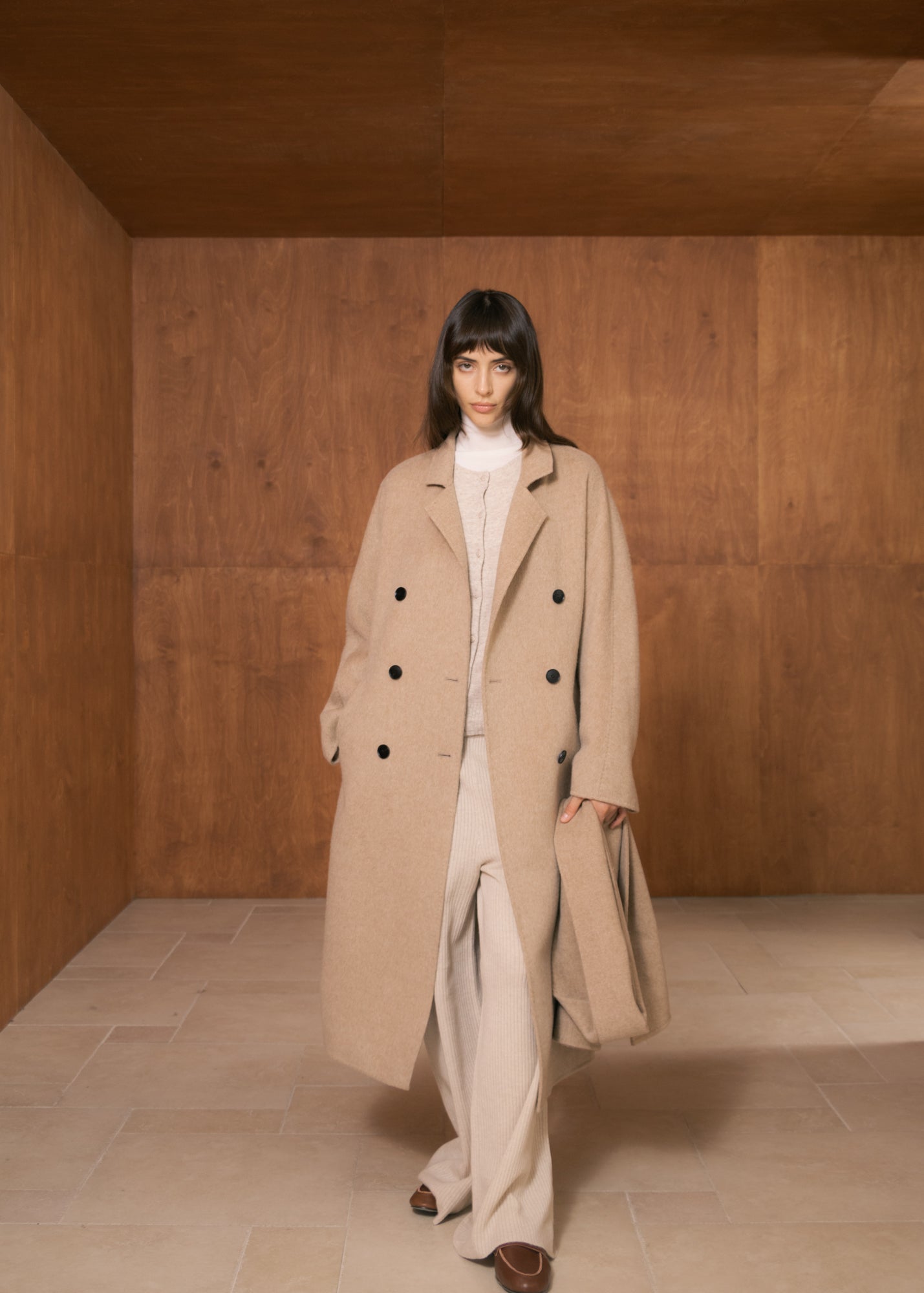 Beryn Coat in Wool