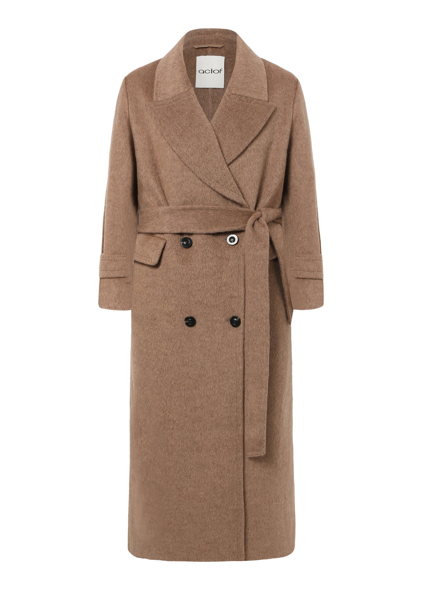 Celine Coat in Wool and Camel Hair