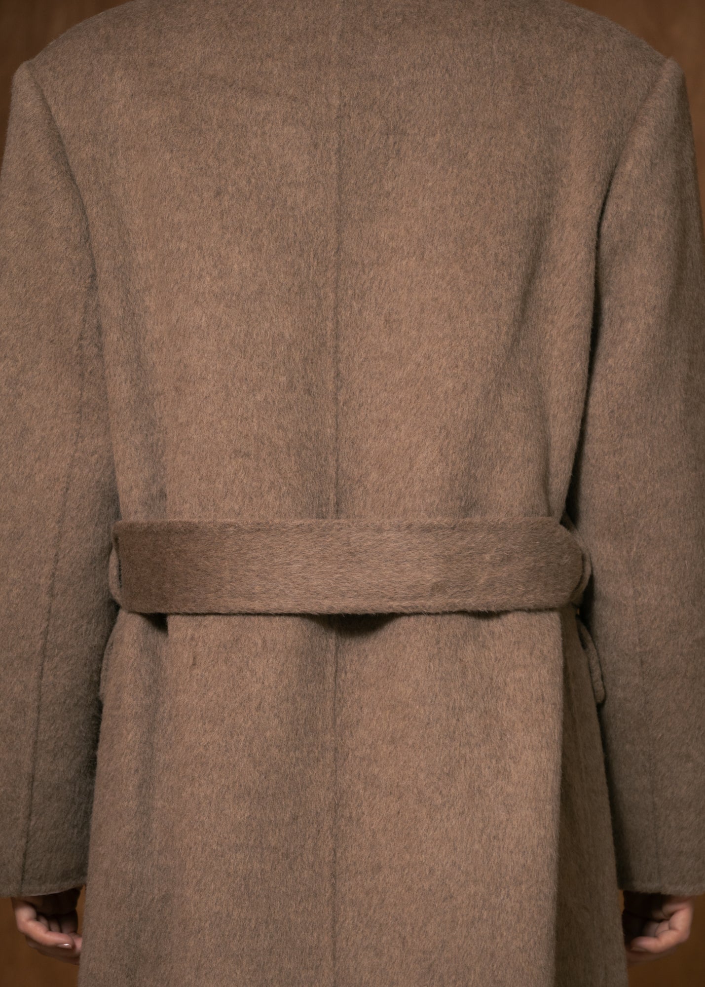 Celine Coat in Wool and Camel Hair