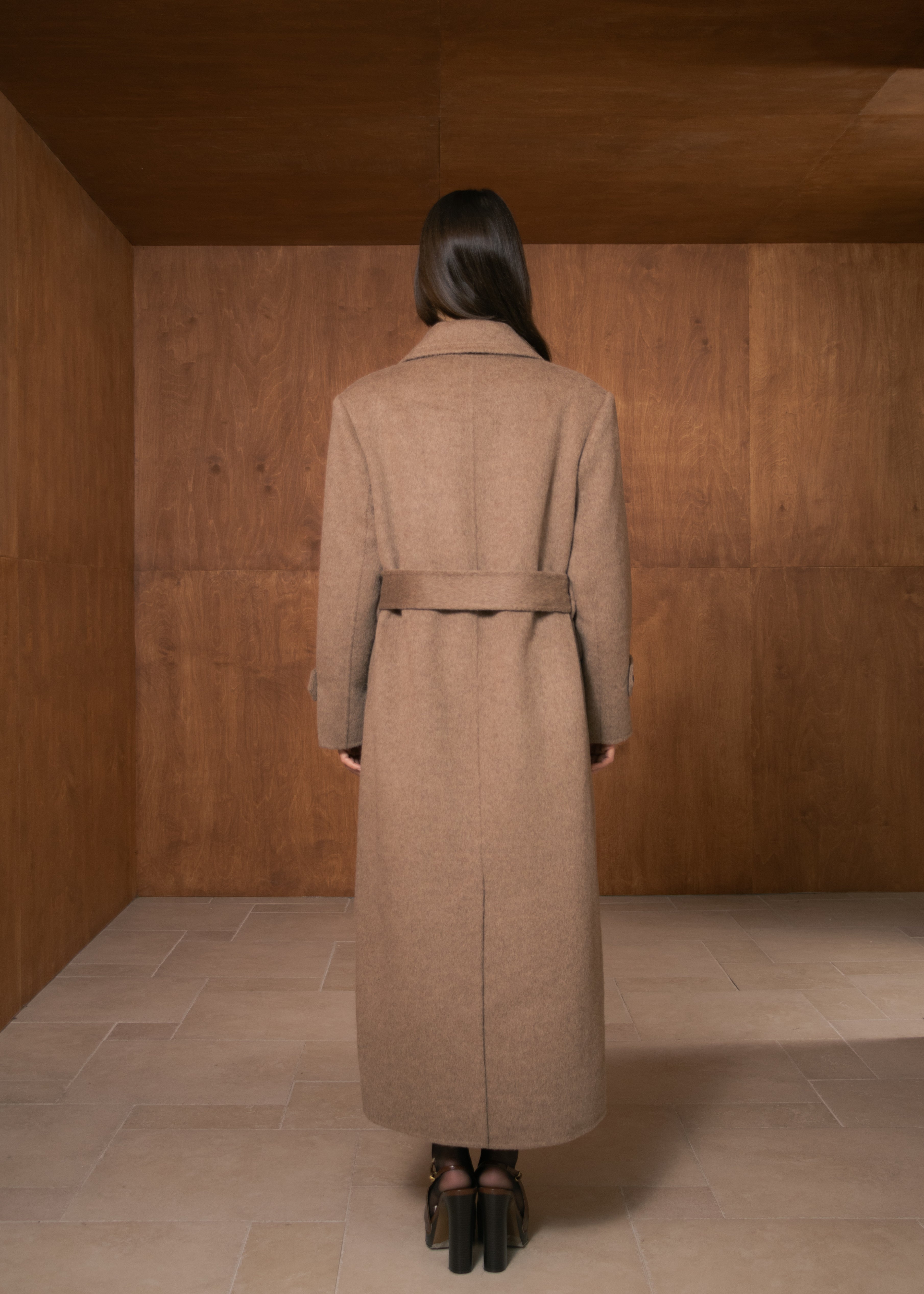 Celine Coat in Wool and Camel Hair – Aclof