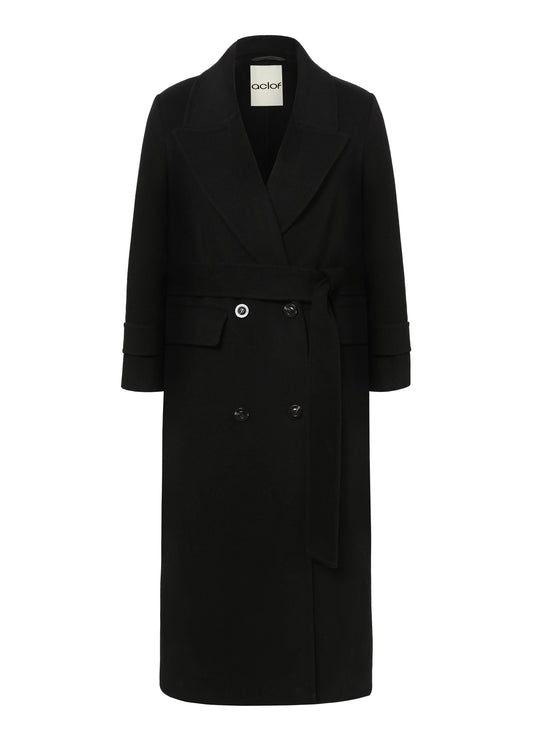 Celine Coat in Wool and Camel Hair