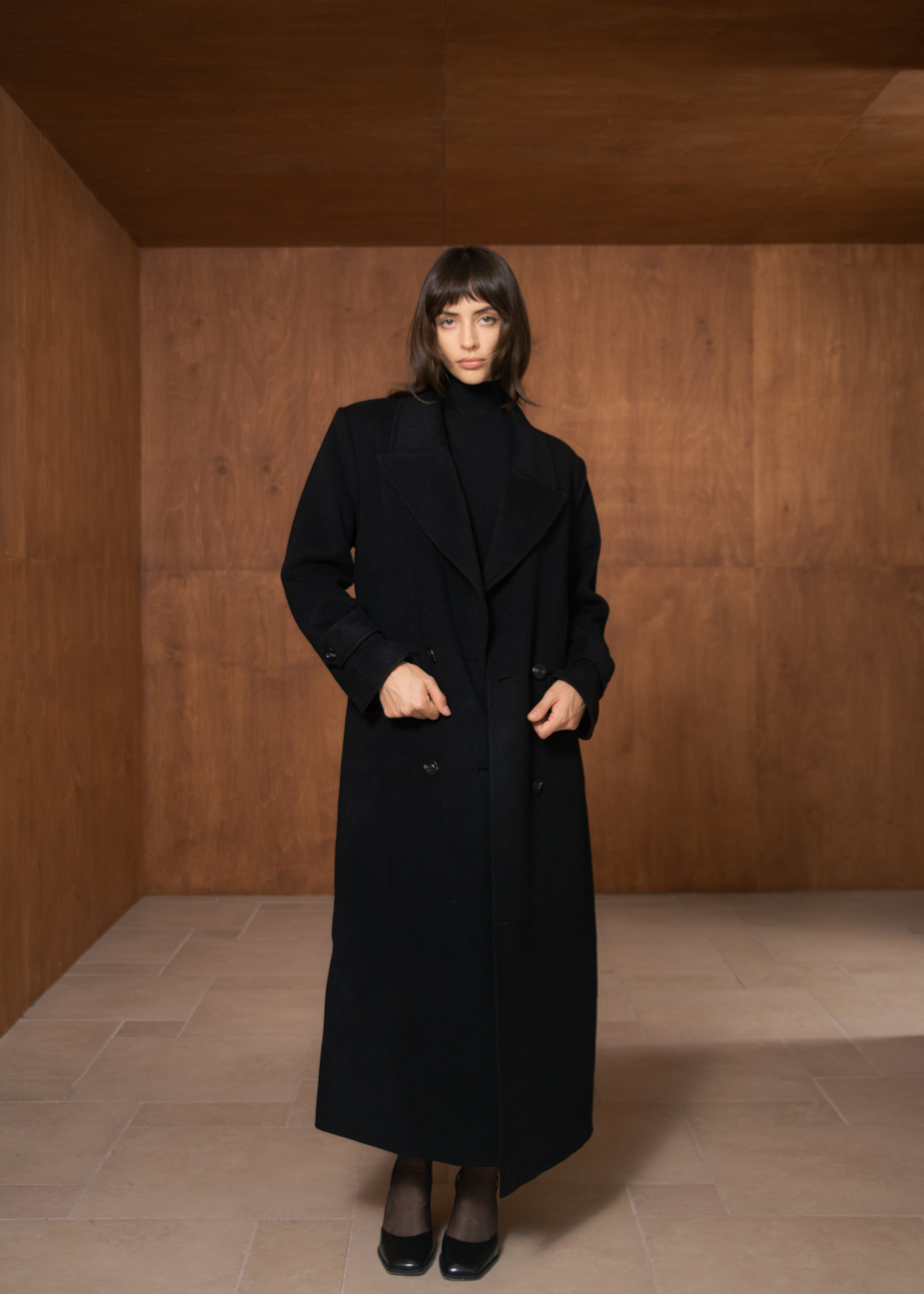 Celine Coat in Wool and Camel Hair – Aclof