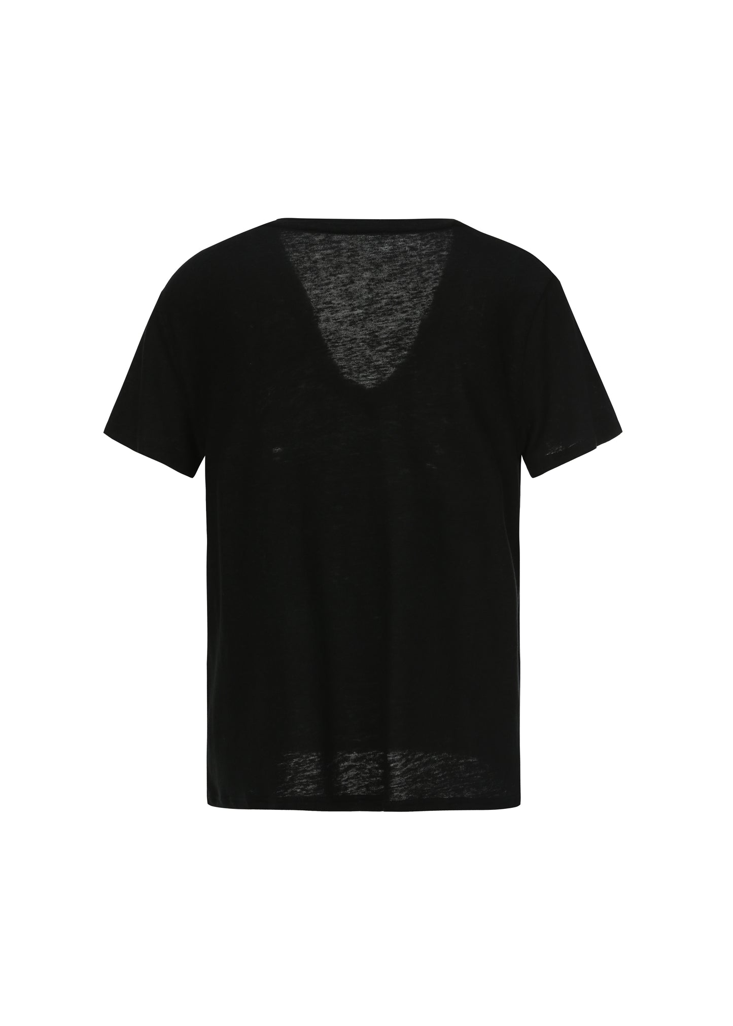 T-shirt en lin rosée