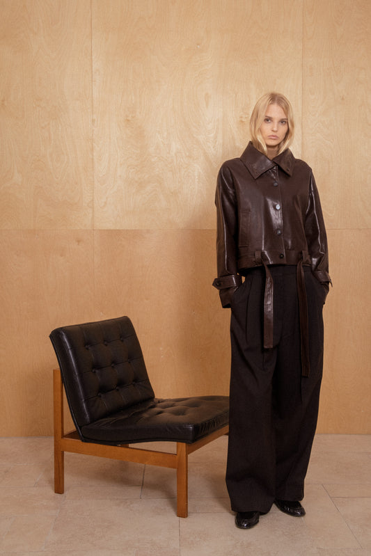 Eleanora Jacket in Leather