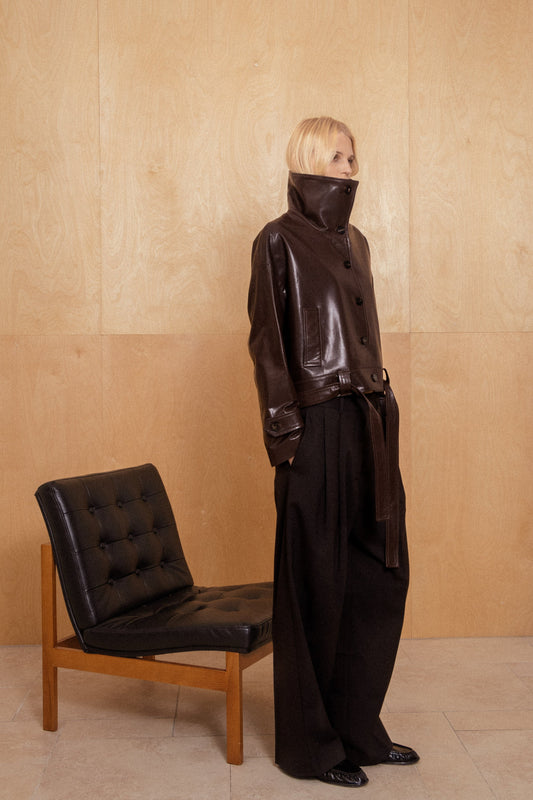 Eleanora Jacket in Leather