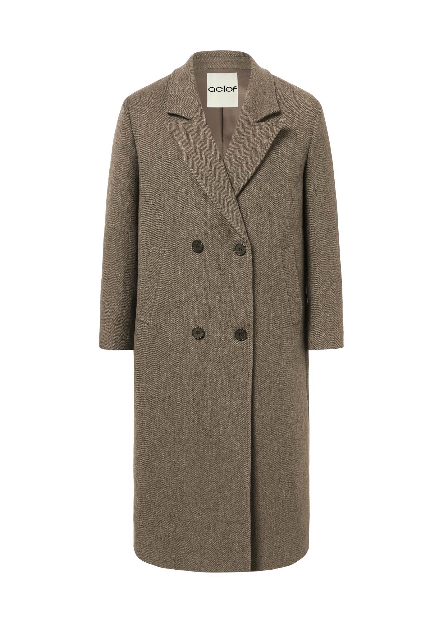 Giada Coat in Blended