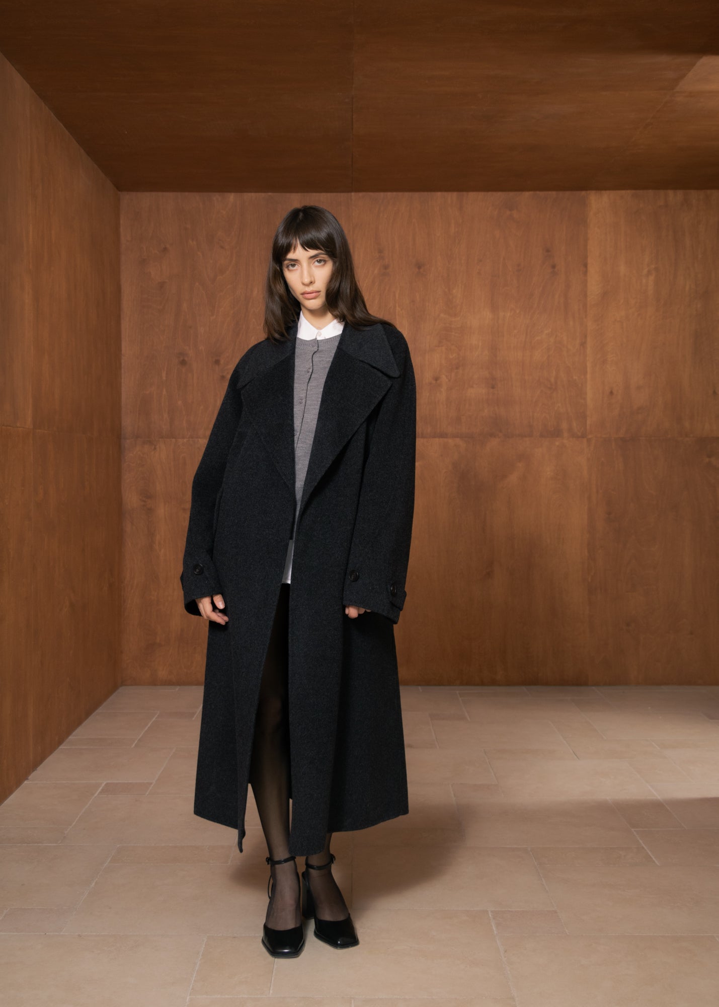 Isolde Coat in Wool