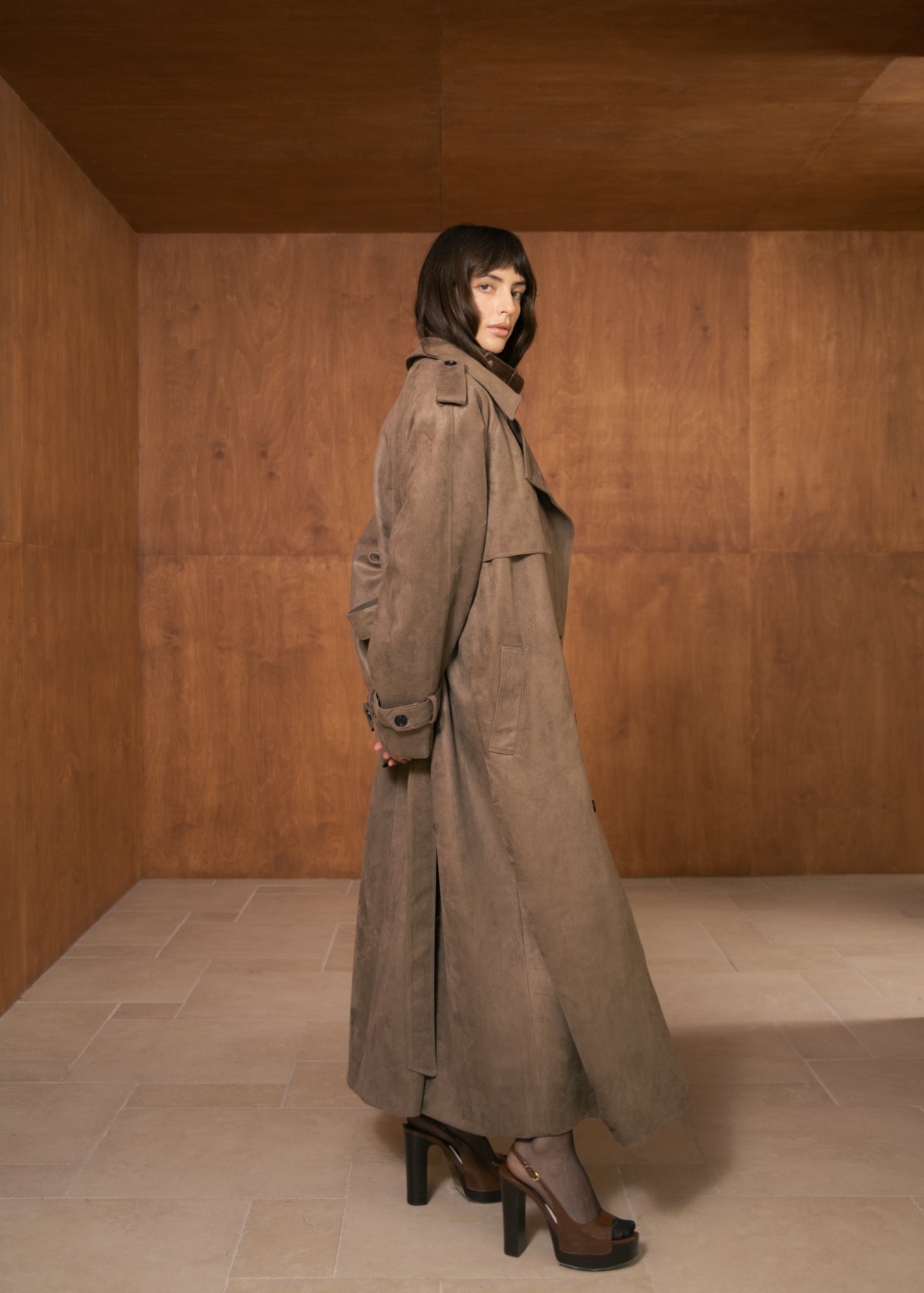 Venice Coat in Blended