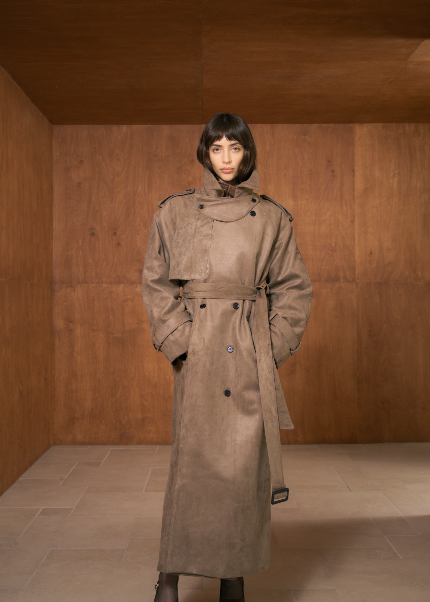 Venice Coat in Blended