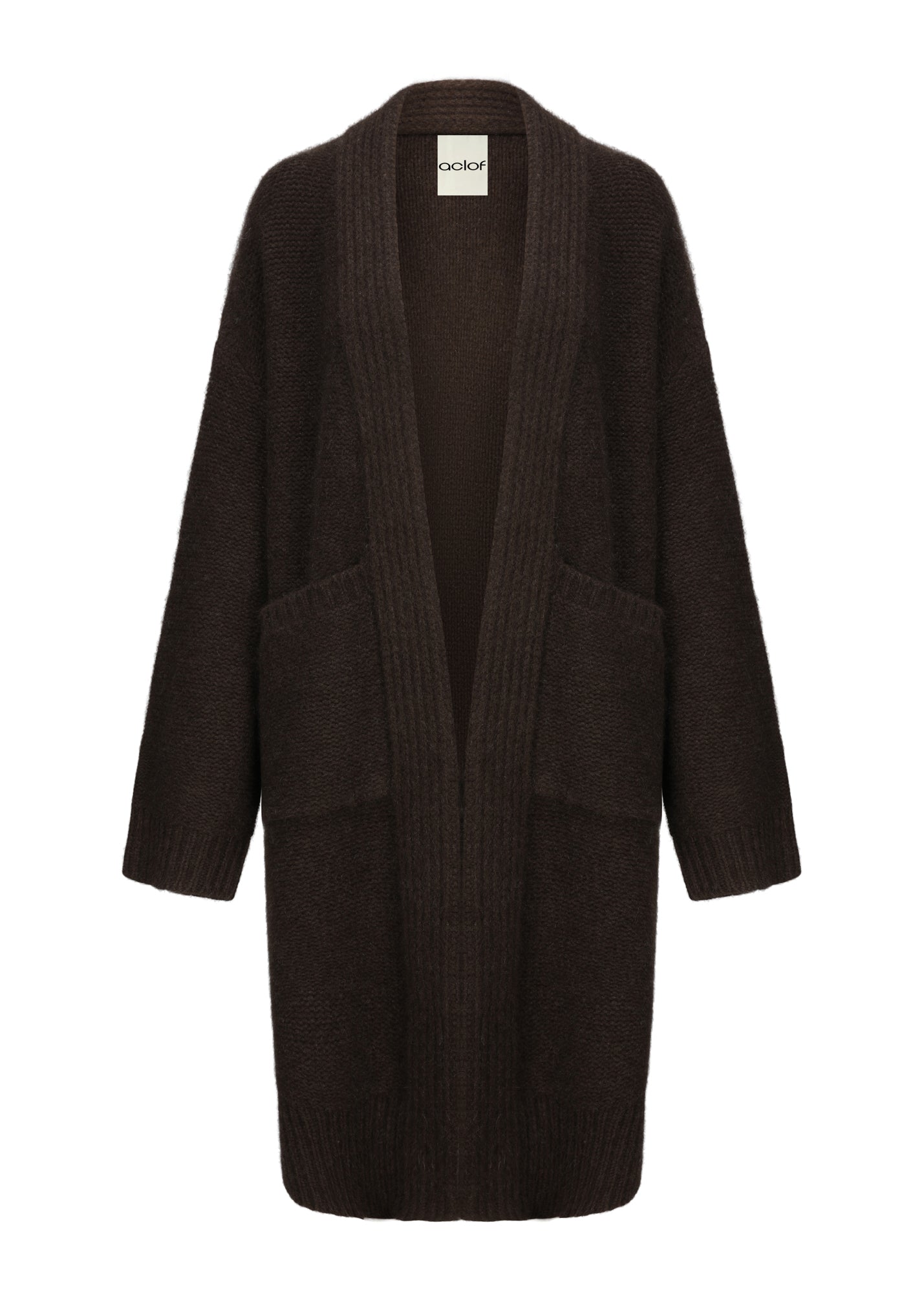 Robe-Style Yak Cardigan