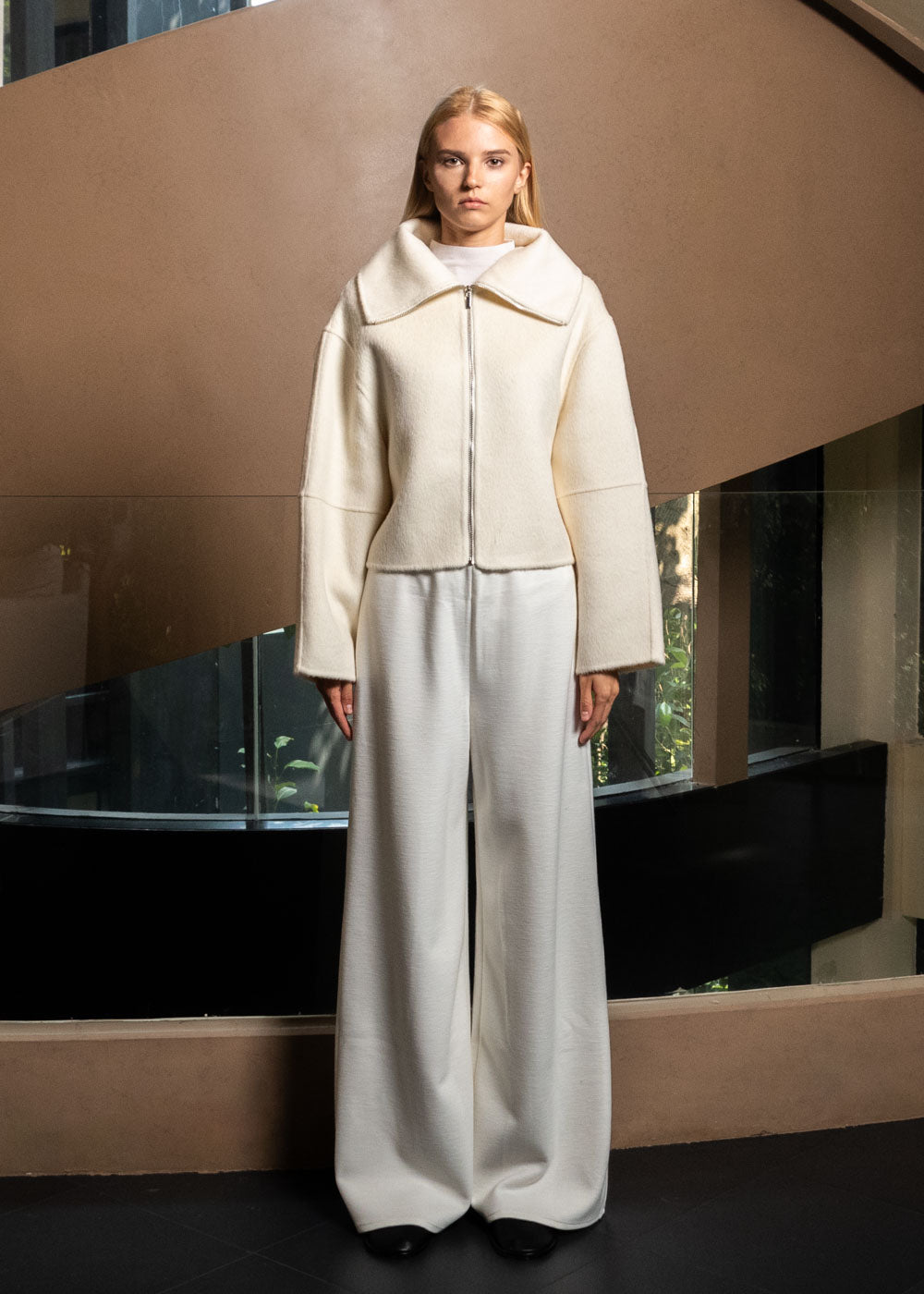 Pantalon classique à la hanche
