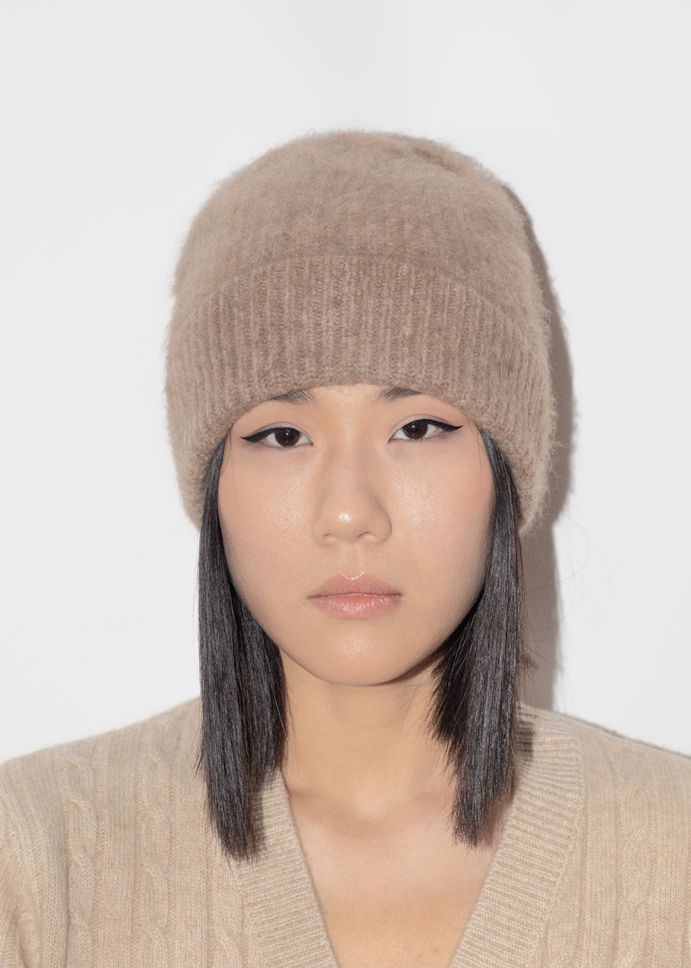 Brushed Cashmere Beanie