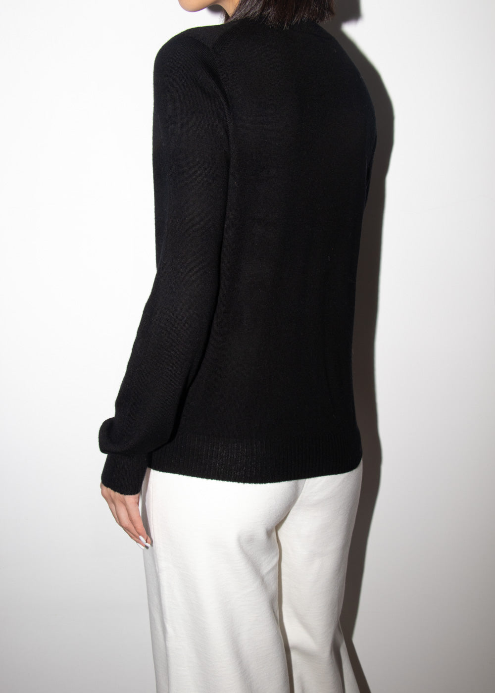 Cardigan en laine tricotée